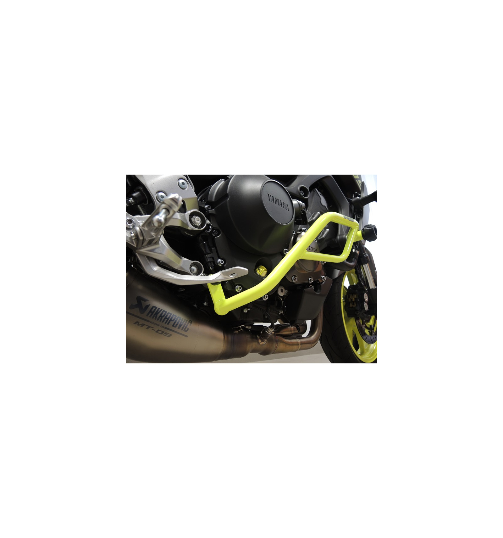 Protecteur de Chute de Crash Crash Cadre de Cadre de Moto pour Ya-ma-ha Tracer 900GT Traceur 900 GT MT09 2017-2021 Accessoires de Cadre Pièces de châssis de Moto Couleur : Logo Tracer Black 