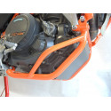 Barre paramotore KTM 690 Enduro R ´08-17´ -  inferiore - arancia