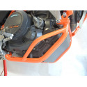 Marcos protectores anticaída KTM 690 Enduro R ´08-17´- inferior - naranja