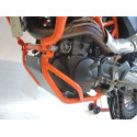 Marcos protectores anticaída KTM 690 Enduro R ´08-17´- inferior - naranja