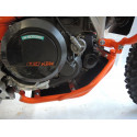 Barre paramotore KTM 690 Enduro R ´08-17´ -  inferiore - arancia