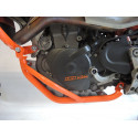 Marcos protectores anticaída KTM 690 Enduro R ´08-17´- superior + inferior - naranja