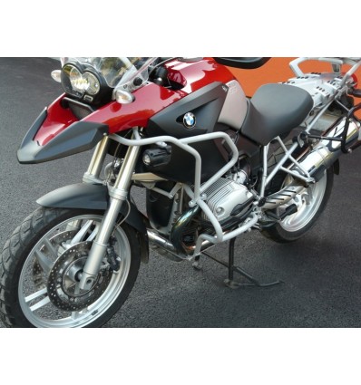 Padací rámy BMW R 1200 GS ´04-07´- spodní + vrchní - stribrne