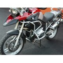 Padací rámy BMW R 1200 GS ´04-07´- spodní + vrchní - stribrne