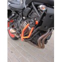 Marcos protectores anticaída Yamaha MT-07 / XSR 700 - rojo