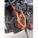 Marcos protectores anticaída Yamaha MT-07 / XSR 700 - rojo