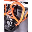 Barre paramotore KTM 690 Enduro R ´19-´, Husqvarna 701 Enduro / 701 Supermoto '19-21' - superiore - arancia