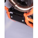 Barre paramotore KTM , Husqvarna -  inferiore - arancia