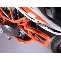 Crash frames KTM , Husqvarna - upper + lower - orange