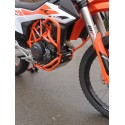 Barre paramotore KTM , Husqvarna - superiore + inferiore - arancia