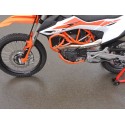 Crash frames KTM , Husqvarna - upper + lower - orange