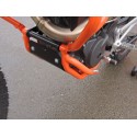 Crash frames KTM , Husqvarna - upper + lower - orange