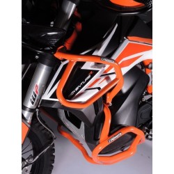 Crash frames KTM - upper + lower - orange