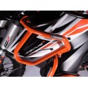 Crash frames KTM - upper + lower - orange