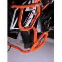 Crash frames KTM - upper + lower - orange