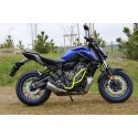 Crash frames Yamaha MT-07 / XSR 700 - yellow