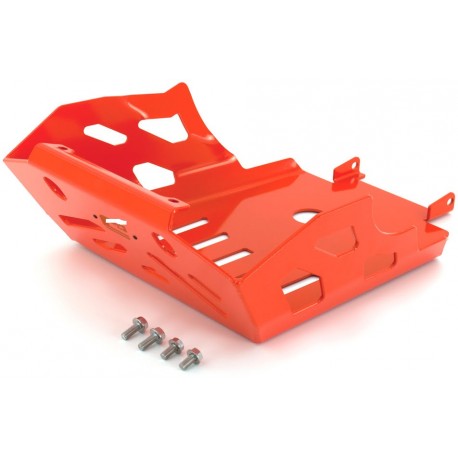 Aluminio cubrir para motor RDmoto - naranja