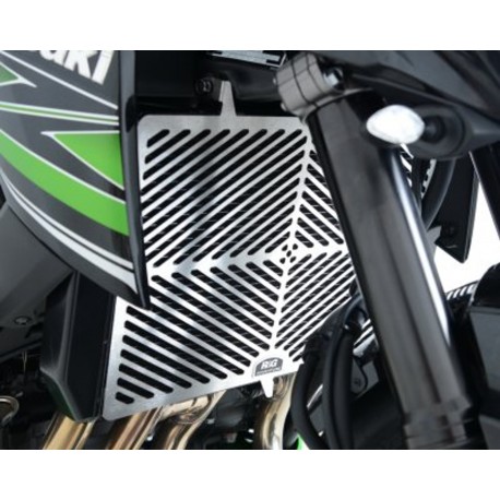 Protector de radiador de acero inoxidable R&G Racing