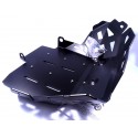 Aluminium engine cover RDmoto - black