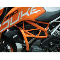 Padací rámy  KTM 390 Duke - oranžové