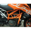 Padací rámy  KTM 390 Duke - oranžové